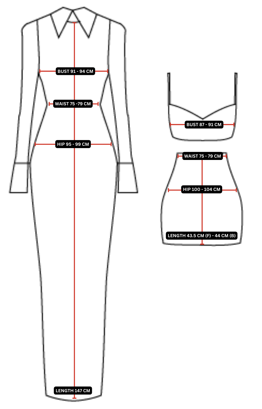 Manhattan Mesh Dress Set ( Sample LARGE )